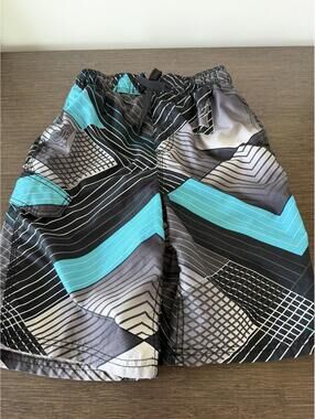 Boys Kanu Surf Swim Trunks Size Medium (10/12)
